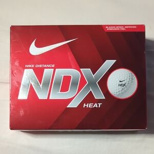 Nike NDX Heat Golf Balls - Red and Silver